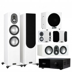 Monitor Audio Speaker Set Gold 5.1 Satin White + Anthem AV Receiver MRX-740 (set)