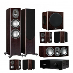 Monitor Audio Speaker Set Gold 5.1.2 Dark Walnut + Anthem AV Receiver MRX-1140 (set)
