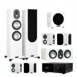 Monitor Audio Speaker Set Gold 5.1.2 Satin White + Anthem AV Receiver MRX-1140 (set)