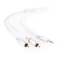 Eagle audio/video cable JACK-2RCA 3.5mm 0.8m HIGH STANDARD
