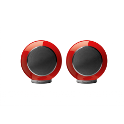Elipson Round shape Hifi Speakers Planet L 2.0 Red