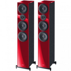 Heco Floorstanding Speakers Aurora 700 Cranberry Red