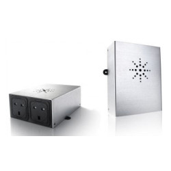 IsoTek EVO3 Mini Mira Power Filter (2-Way, TV & Component) (Silver top Black base)