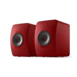 KEF LS50W MKII Special Edition Wireless Speakers, Crimson Red