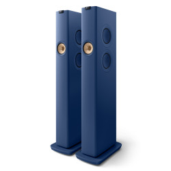 KEF LS60 Wireless Floorstanding Speakers Royal Blue