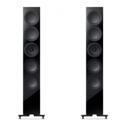 KEF R11 Meta Floorstanding Speaker Black Gloss