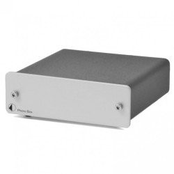 Pro-Ject Phono Box MM MC Phono Pre-Amplifier, Silver