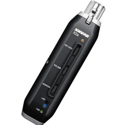 Shure X2u XLR to USB Microphone Signal Adapter