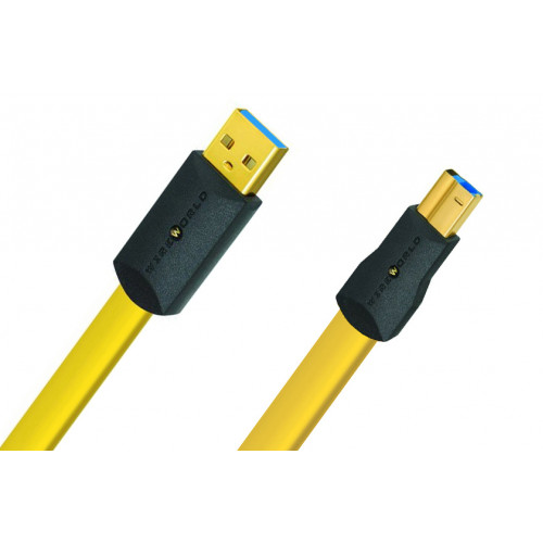 Wireworld Chroma 8 USB 3.0 A-B Flat Cable 1.0m