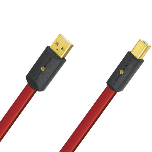 Wireworld Starlight 8 USB 2.0 A-B Flat Cable 0.6m