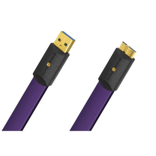 Wireworld Ultraviolet 8 USB 3.0 (A to Micro B) Flat Cab 1.0m