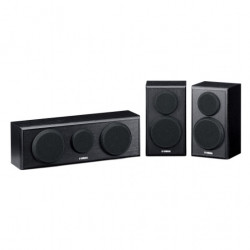Yamaha NS-P150  Center & Surround Channel Speakers Package Black