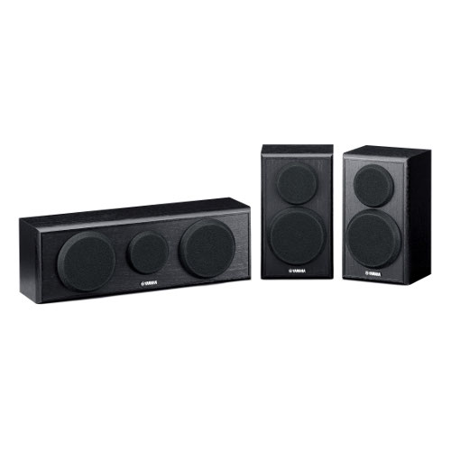 Yamaha NS-P150  Center & Surround Channel Speakers Package Black