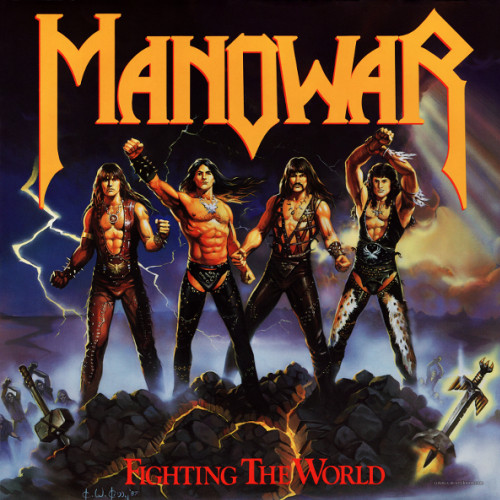 Manowar – Fighting The World (LP, Gold)