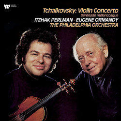 Tchaikovsky, Itzhak Perlman, Eugene Ormandy, The Philadelphia Orchestra – Violin Concerto / Serenade melancolique (LP)