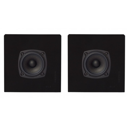DLS Flatbox Slim Mini On Wall Speaker Satin Black