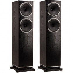 Fyne Audio F502 Floorstanding Speakers Black Oak
